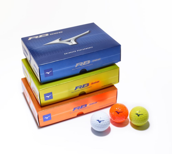 ลูกกอล์ฟ รุ่น RB566 สีส้ม 12 ลูก (golfball, มิซูโน่, กอล์ฟ)